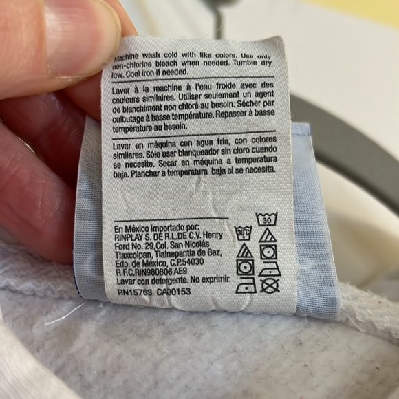 Champion Men’s Reverse Weave Hooded Sweatshirt Size S White Logo Unisex - Picture 5 of 8